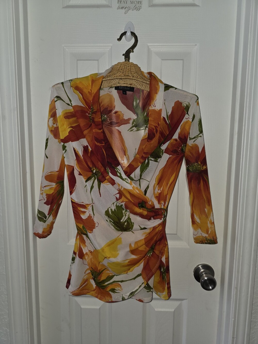 Karen Kane Floral Top